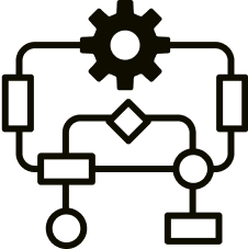 アルゴリズム変更の確認のアイコン