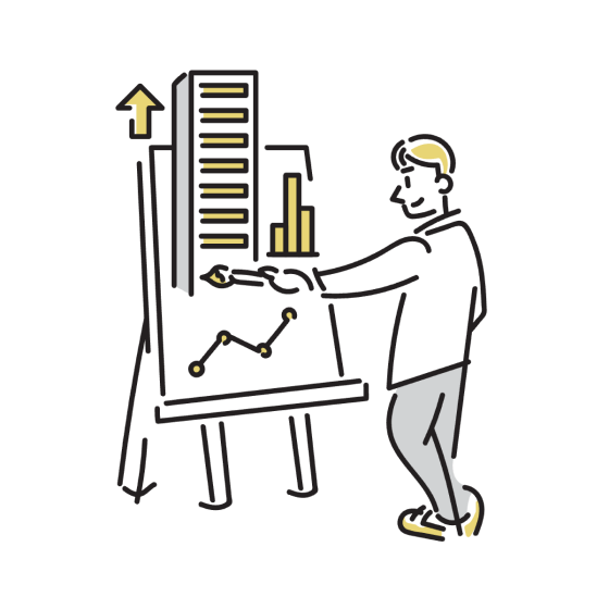 コンセプト/キーワード設計のイラスト