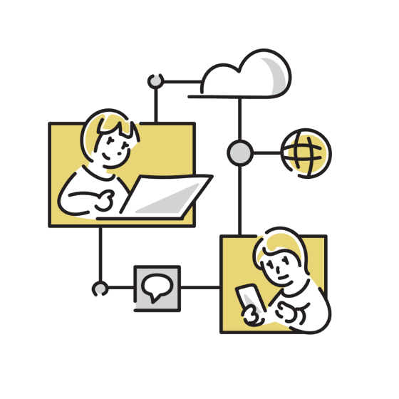 再現可能なパスを生む戦略的投稿のイラスト